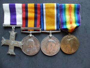 VERY RARE RUSSIAN MILITARY CROSS QSA BWM+VICTORY GROUP TO LT T S DUMBRECK.